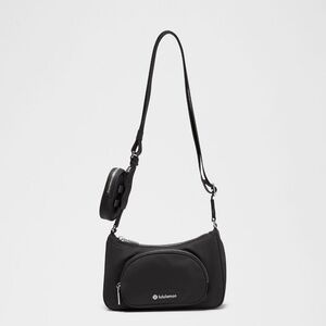 Lululemon Black Crossbody Bag with Nano Pouch